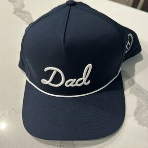 Brand New Navy Blue “DAD” barstools snap back dad hat NEVER WORN